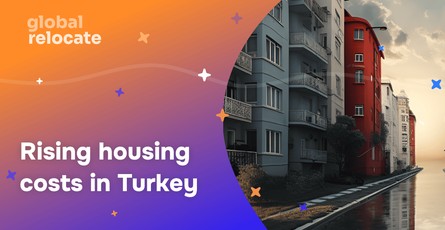 Rising house prices in Turkey